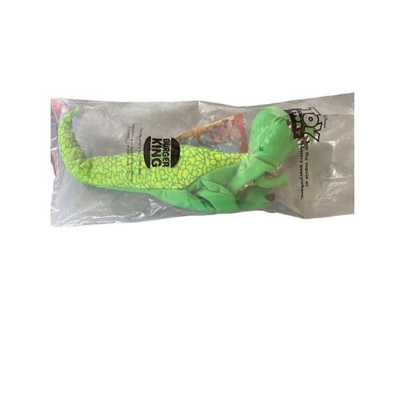NWT, Disney Burger King Pixar toy story, Rex Dino, plush - Picture 1 of 4